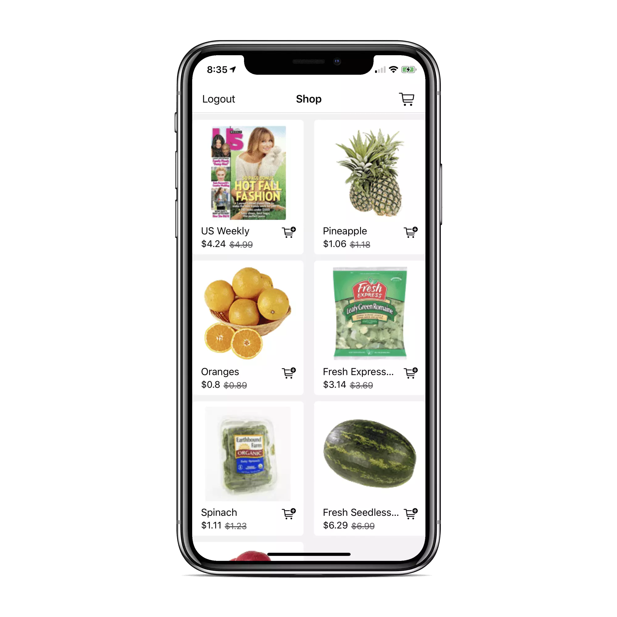 Smart-Grocery-Screenshot